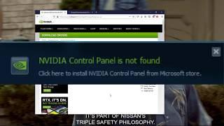 Nvidia Control Panel is not found Fix Windows 10