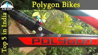 Top 5 Polygon Cycles | Price | Weight | Full details | Ajsvlog | Indian Cycling Vlog