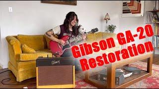 '58 Gibson GA-20 Amp Repair