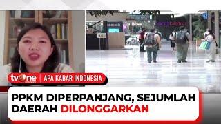 PPKM Diperpanjang Hingga 30 Agustus, Sejumlah Relaksasi Kembali Diberikan Pemerintah | AKIP tvOne