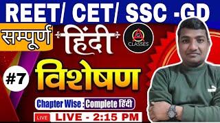 DAY-08 ll Rajasthan CET 12th Level/Graduation Level 2024 Exam #cethindiclasses #hindi