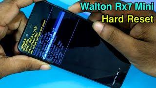 Walton RX7 Mini Hard Reset Walton RX7 Mini Factory Reset Pattern Unlock Walton RX7 Mini Without PC |