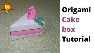 How to make Origami Cake slice easy