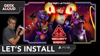 Let's Install - Five Nights at Freddy's: Security Breach [Playstation 5] #gaming