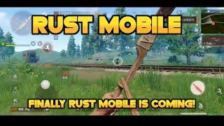 Rust Mobile!!! - Codename : Outpost - the Best Survival game is now Coming on Mobile!!!!