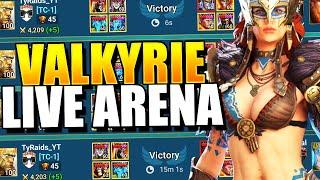 Valkyrie IMPRESSES ME In Live Arena! | Raid: Shadow Legends