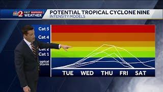 PTC-9 could make landfall as major hurricane in Big Bend, models show | 7 p.m. Monday