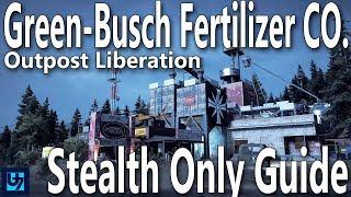 Far Cry 5 - Green-Busch Fertilizer CO. Stealth Outpost Liberation Undetected, Walk-through 4K