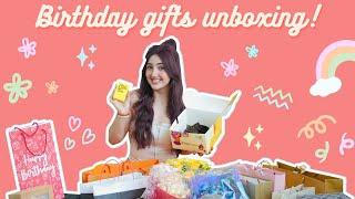 Unboxing my birthday gifts | Ashnoor Kaur