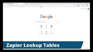 Using Zapier Lookup Tables for Dynamic Values in Zaps