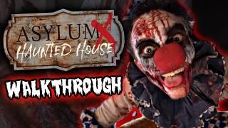 The Most INSANE ASYLUM X We've Seen Yet! Haunted House Walkthrough