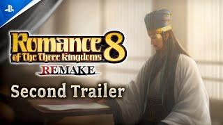 Romance of the Three Kingdoms 8 Remake - Second Trailer | PS5 & PS4 Games