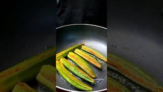 STUFFED BHINDI  ASMR COOKING #shorts