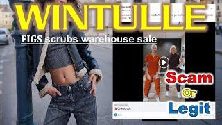 Wintulle Reviews | is Wintulle.com 𝐅𝐈𝐆𝐒 scrubs warehouse sale LEGIT or a SCAM?