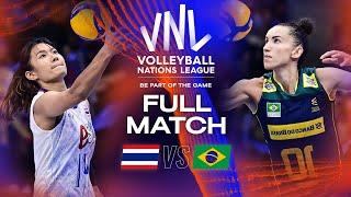  THA vs.  BRA - Full Match | Women's VNL 2023