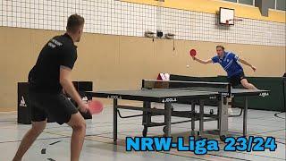 Ungewöhnliche toll anzusehende Technik sorgt für klasse Ballwechsel - Ben Graner vs Jörg Bäumer