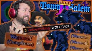 We got a WOLF PACK! Three Werewolves in one game! | Town of Salem 2 BetterTOS2 Mod w/ Friends