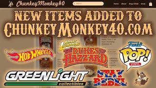 NEW ITEMS ADDED TO CHUNKEYMONKEY40.COM!!! (Hot Wheels, Johnny Lightning, Funko Pops, & MORE!)