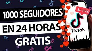 COMO CONSEGUIR SEGUIDORES EN TIKTOK 2024 GRATIS