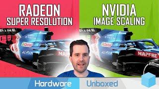 Radeon Super Resolution vs Nvidia Image Scaling - Who Has Better Driver Upscaling?