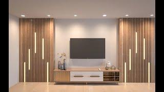 12x15 feet Modern Living room design  | TV Lounge design ideas 2022 | tv unit design ideas