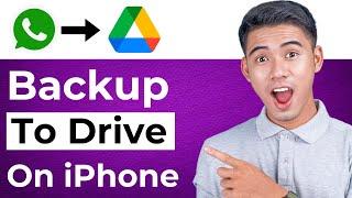 How to Backup WhatsApp on iPhone to Google Drive Instead of iCloud