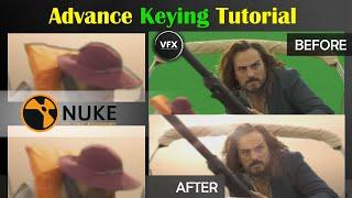 Nuke Compositing Advance Keying Tutorial | Green Screen Tutorial | VFX