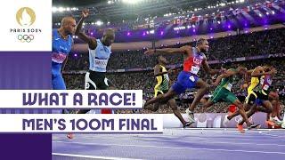 Noah Lyles takes gold! Men's 100m Final!  | #Paris2024 highlights