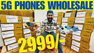 All 5g Models in Best Prices in WHOLESALE | Mobile Wholesale Market Delhi | Android Phones Market