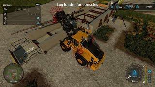 FS 22  Mods for consoles 40ft log loader