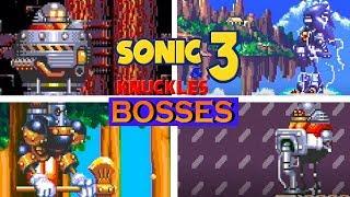 Sonic 3 & Knuckles: All Bosses (As Knuckles) (No Damage)