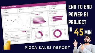 End to End Power BI Project | Dashboard | Complete Project - 2023