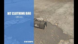 [QBCore] Clothing bag script free for fivem