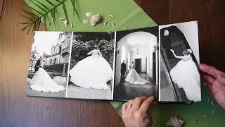 Fotobuch mit Holzcover und Lasergravur - Hochzeitsalbum - Hochzeitsbuch - Edles Fotobuch