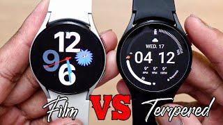 Samsung Galaxy Watch 4 Screen Protector (Film vs Tempered Glass)