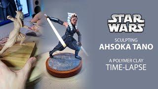 Ahsoka Tano Sculpture in Polymer Clay - Star Wars