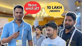 ₹10 लाख हर महीने? Asking Affiliate Marketers/Bloggers How Much They Earn Per Month | IAS 2023