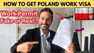  Poland Work Permit 2024 | HOW TO GET POLAND FREE WORK PERMIT | How to check work permit real/fake