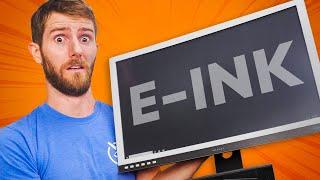 This is the WORST Monitor Ever...ON PURPOSE! - Dasung PaperlikeU E-Ink Monitor