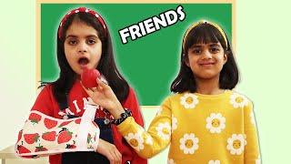 Katy Cutie and Ashu Show Importance of helping friends in School