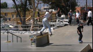 RAYSSA LEAL & FILIPE MOTA AT CHEVY CHASE SKATEPARK