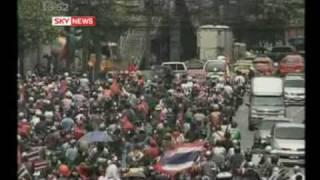 Thai Troops Open Fire At Red Shirt Protest