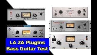 LA2A Compressor Plugin Comparison / Plugin Shootout - Bass Guitar | VST Plugins