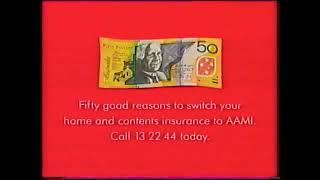 AAMI Car & Home Contents Insurance Melbourne - 30sec Television Commercial, July 2006