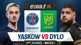 𝗣𝗦𝗚  𝗙𝗖 𝗡𝗔𝗡𝗧𝗘𝗦 | Match 1 : Yaskow vs Dylo | eLigue 1 J6  #eLigue1McDonalds