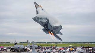 Finally, US F-22 Raptor Pilot Pulls Off an Insane Vertical Takeoff!