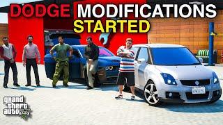 MICHAEL & BOIZ | SHOWROOM DAY | DODGE MODIFICATIONS STARTED | GTA 5 | Real Life Mods #610 | URDU |