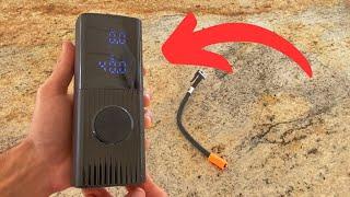 Hafuloky Tire Inflator Review. The Ultimate Portable Air Compressor for Your Travel Needs!