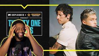 Twenty One Pilots- MTV Unplugged ( Stressed Out) Reaction!!!