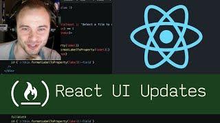React UI Updates (P4D16) - Live Coding with Jesse